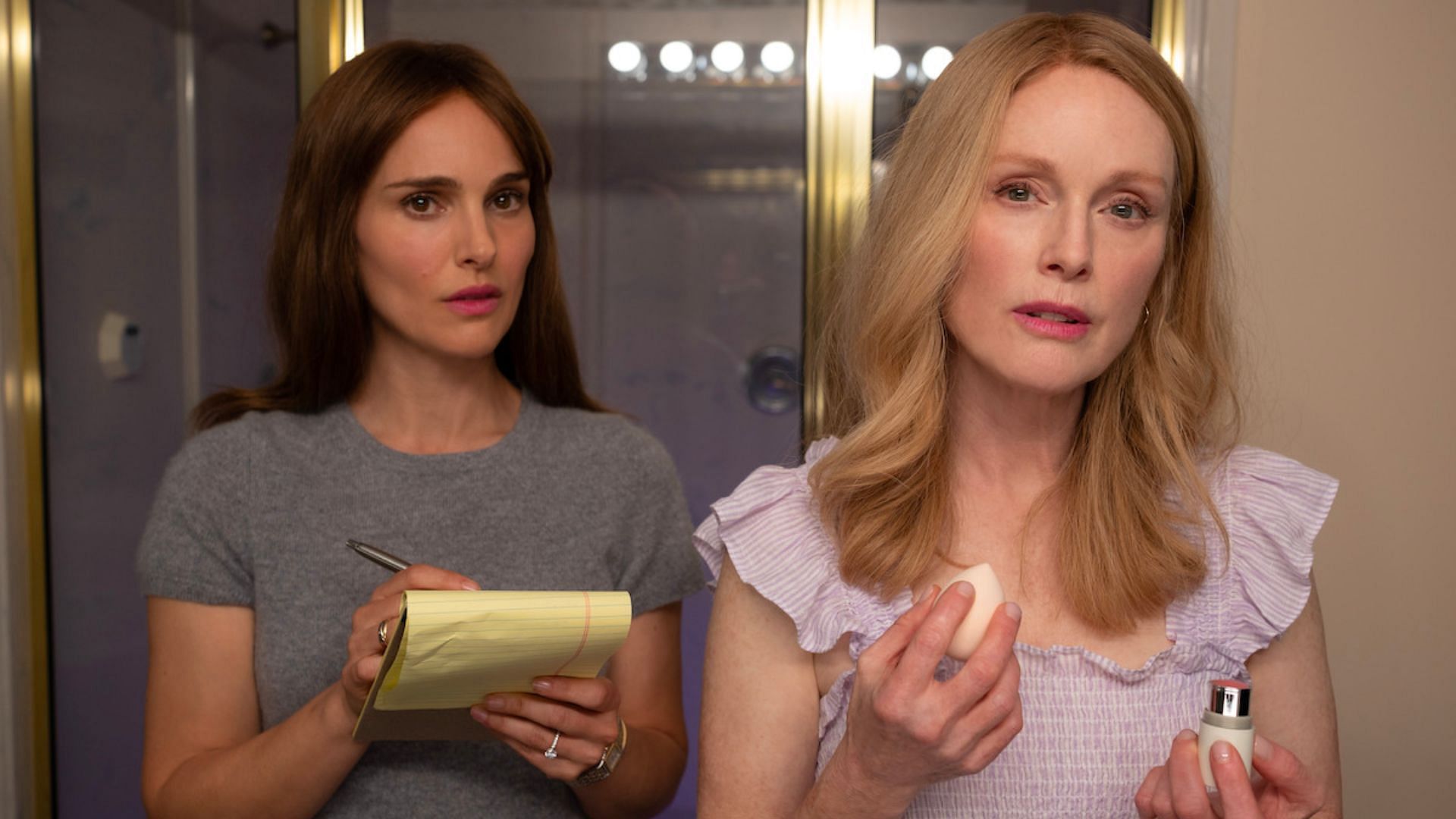 May December: Natalie Portman and Julianne Moore (Image Via Netflix)