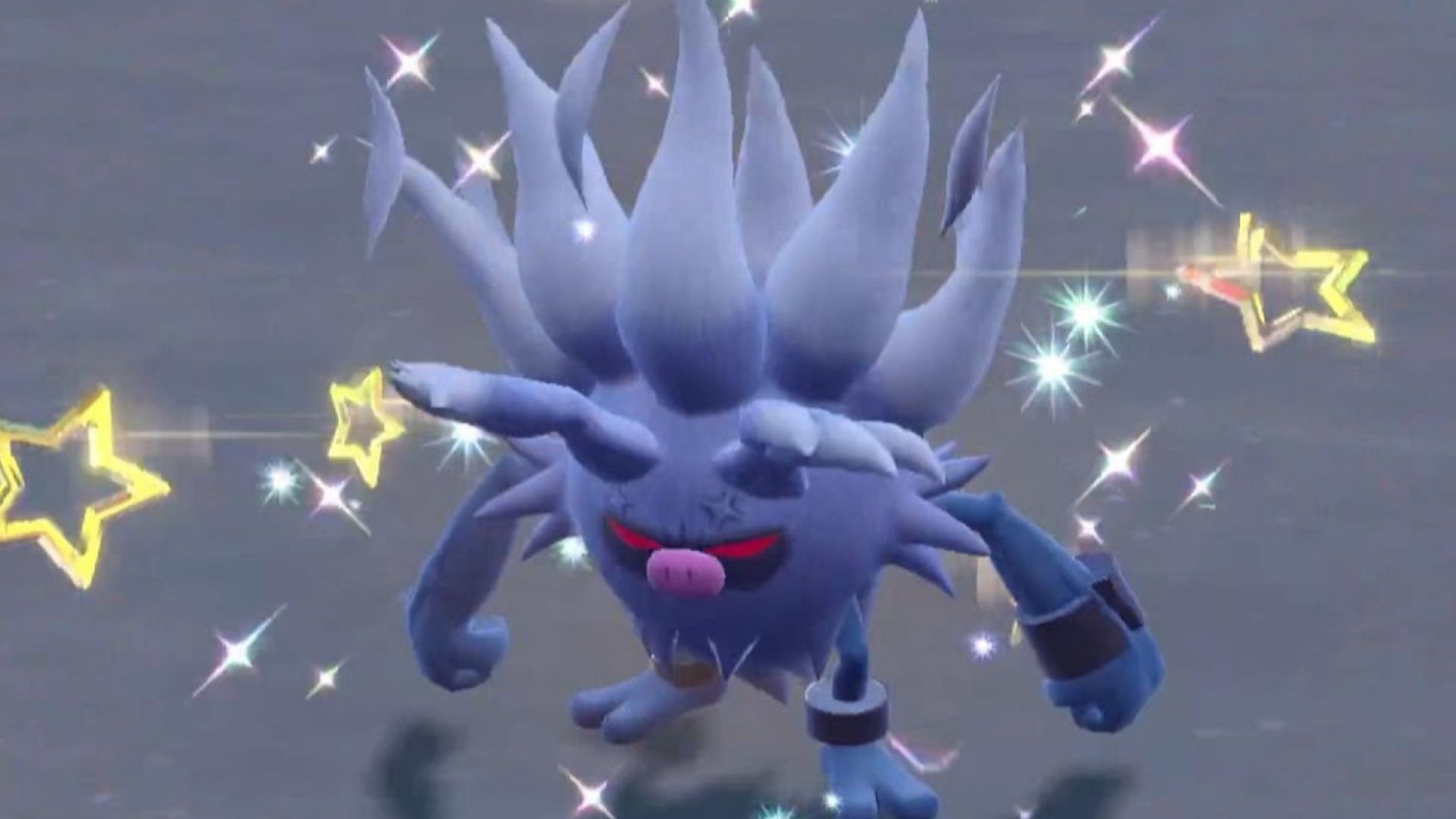 Shiny Annihilape can be got by using a Shiny Fighting Sandwich n Pokemon Scarlet and Violet (Image via TPC)
