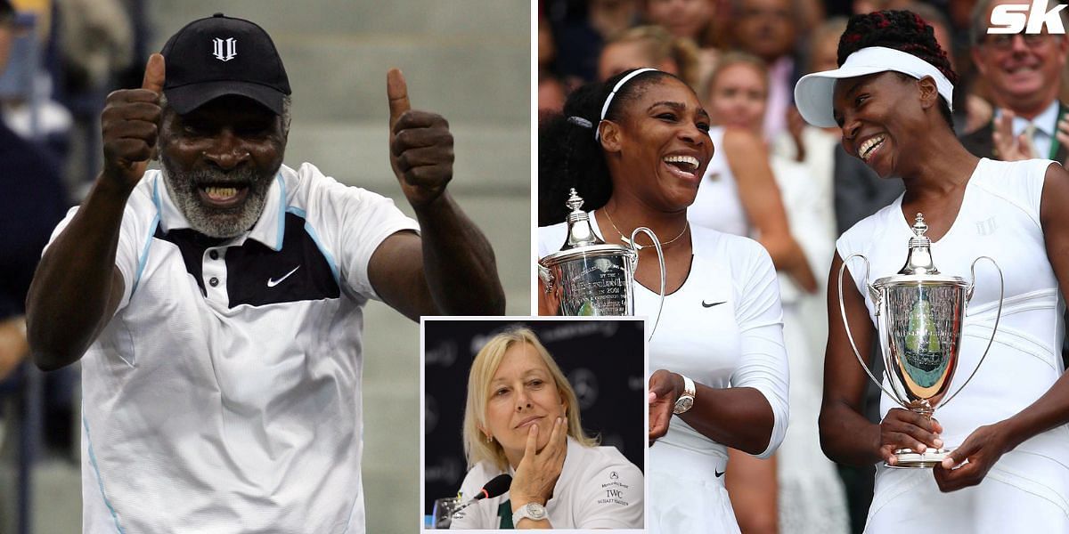Martina Navratilova criticized Venus and Serena Williams