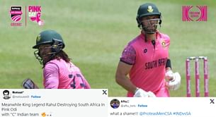 "What a shame" - Fans react as South Africa lose to India by eight wickets in one-sided 1st ODI