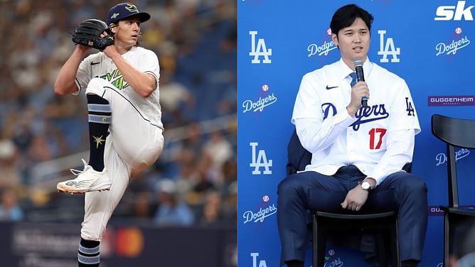 "For sure, especially when everyone's healthy" - Tyler Glasnow says Dodgers' new-look rotation is the 'most talented' he's been on