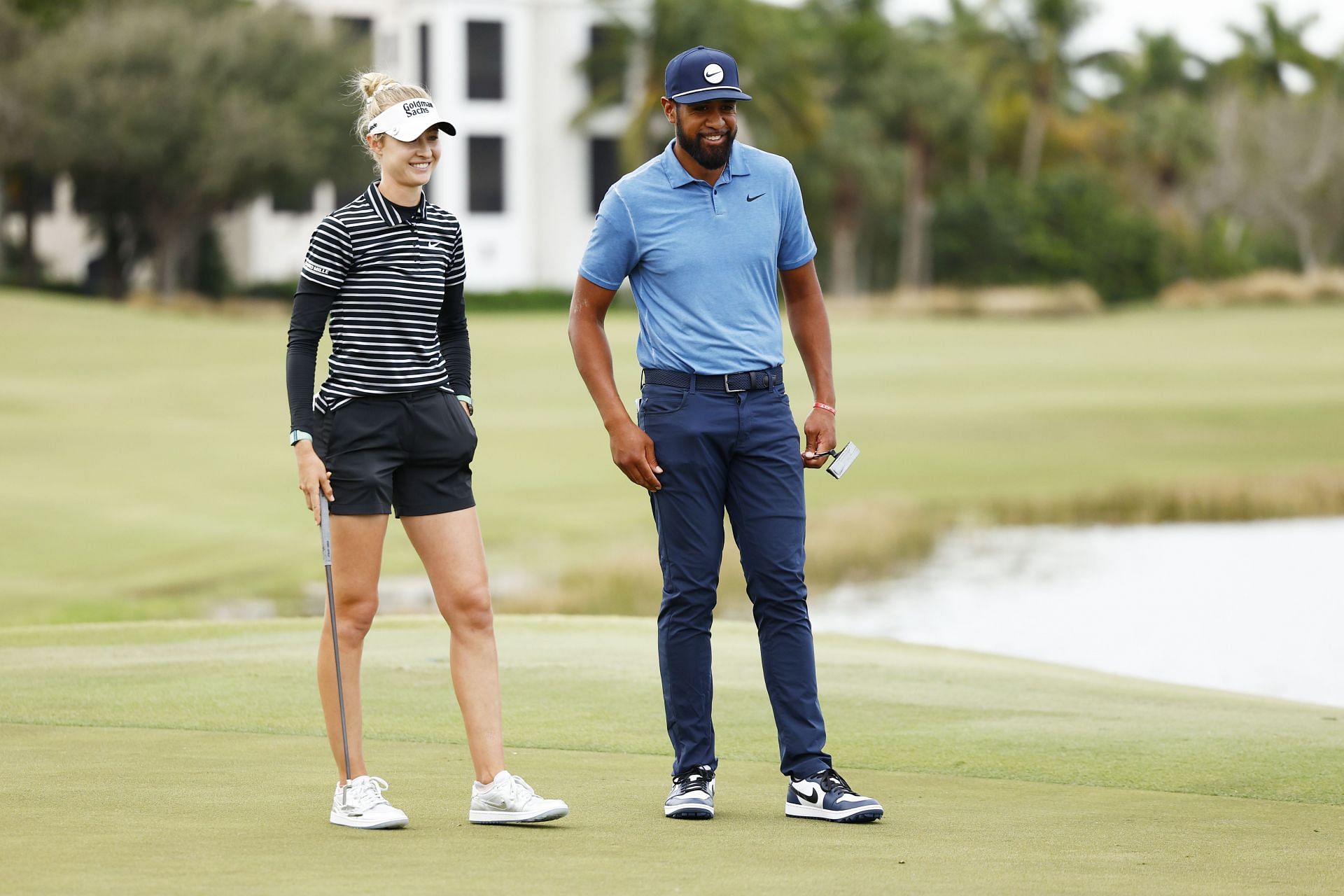 Nelly Korda &amp; Tony Finau (Image via Getty)