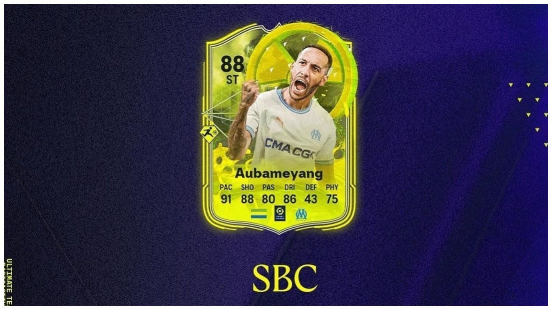 Radioactive Aubameyang is now available (Images via EA Sports)