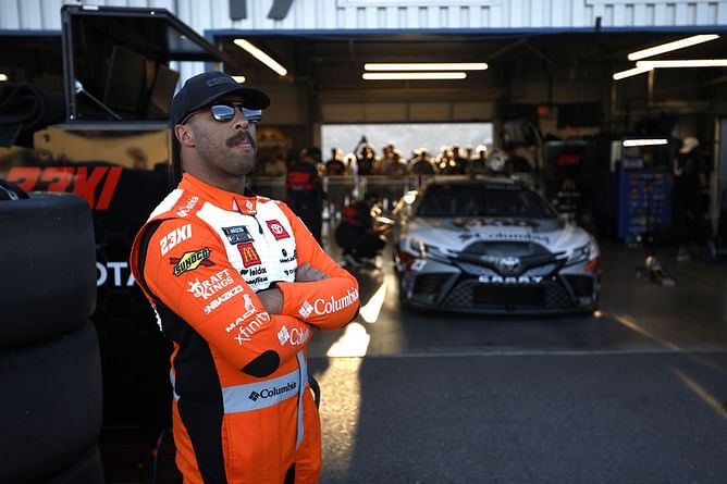 "Incredible" - Bubba Wallace reacts to fan's extensive NASCAR diecast collection