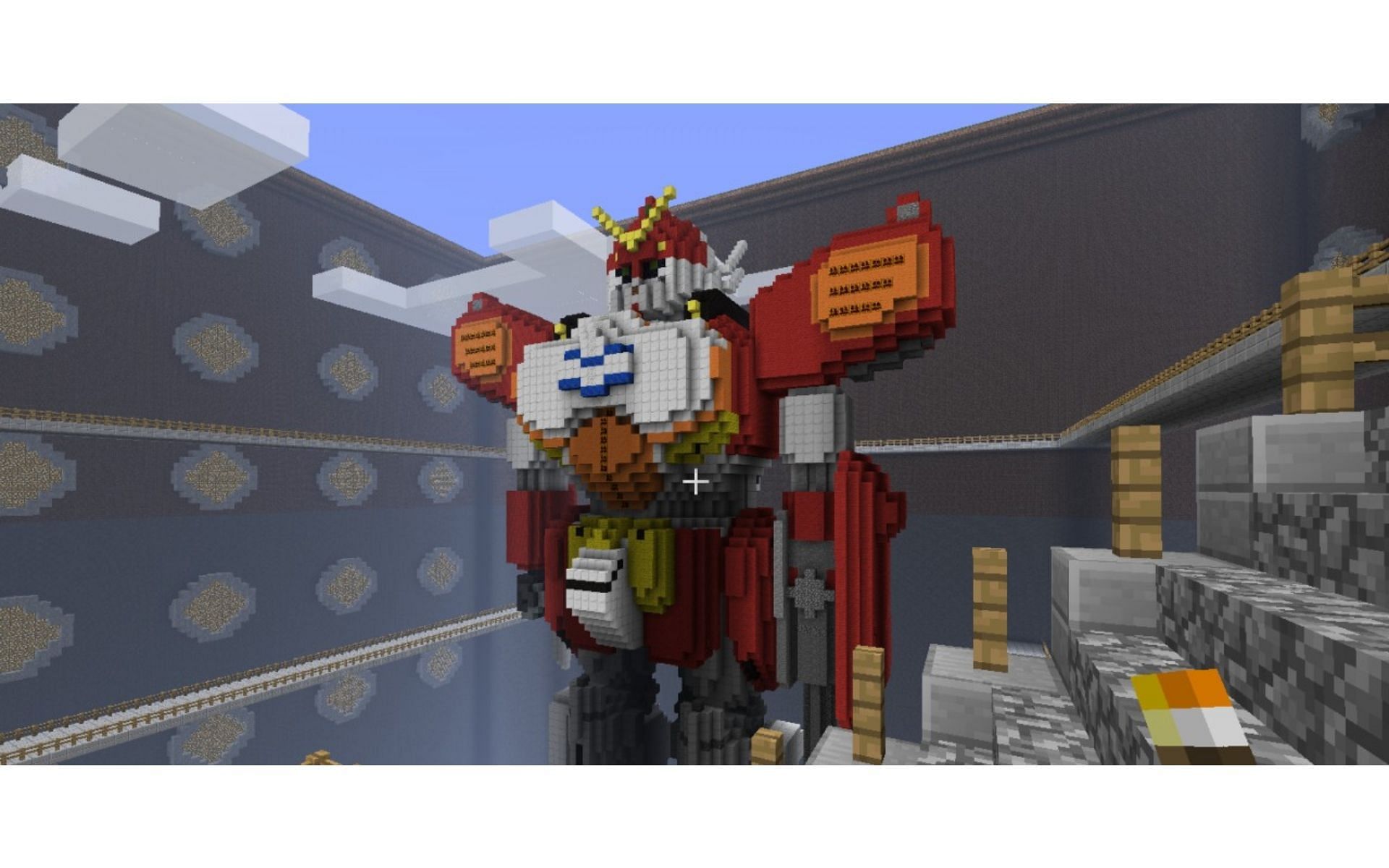 A Gundam Factory build (Image via Planet Minecraft)