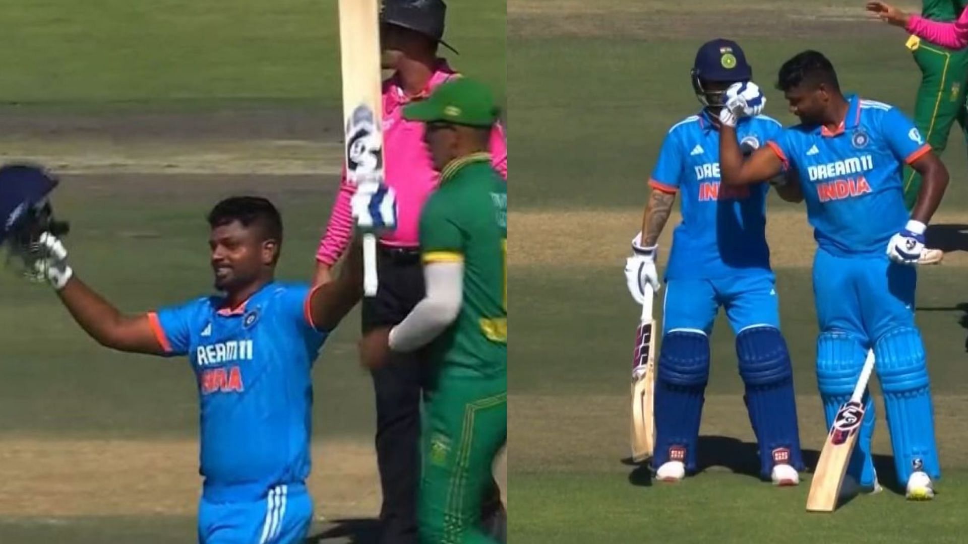 [Watch] Sanju Samson Shows Off His Biceps After Maiden Hundred For ...