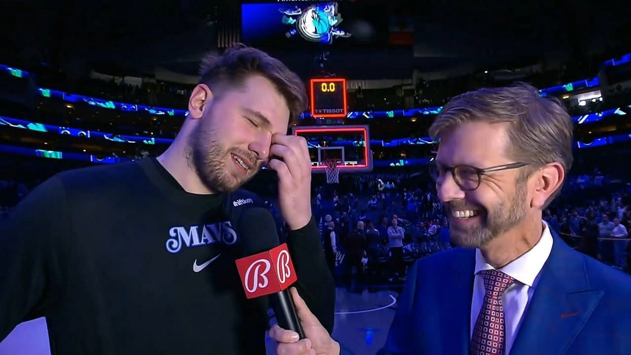 Luka Doncic said some colorful words after his 60th career triple-double