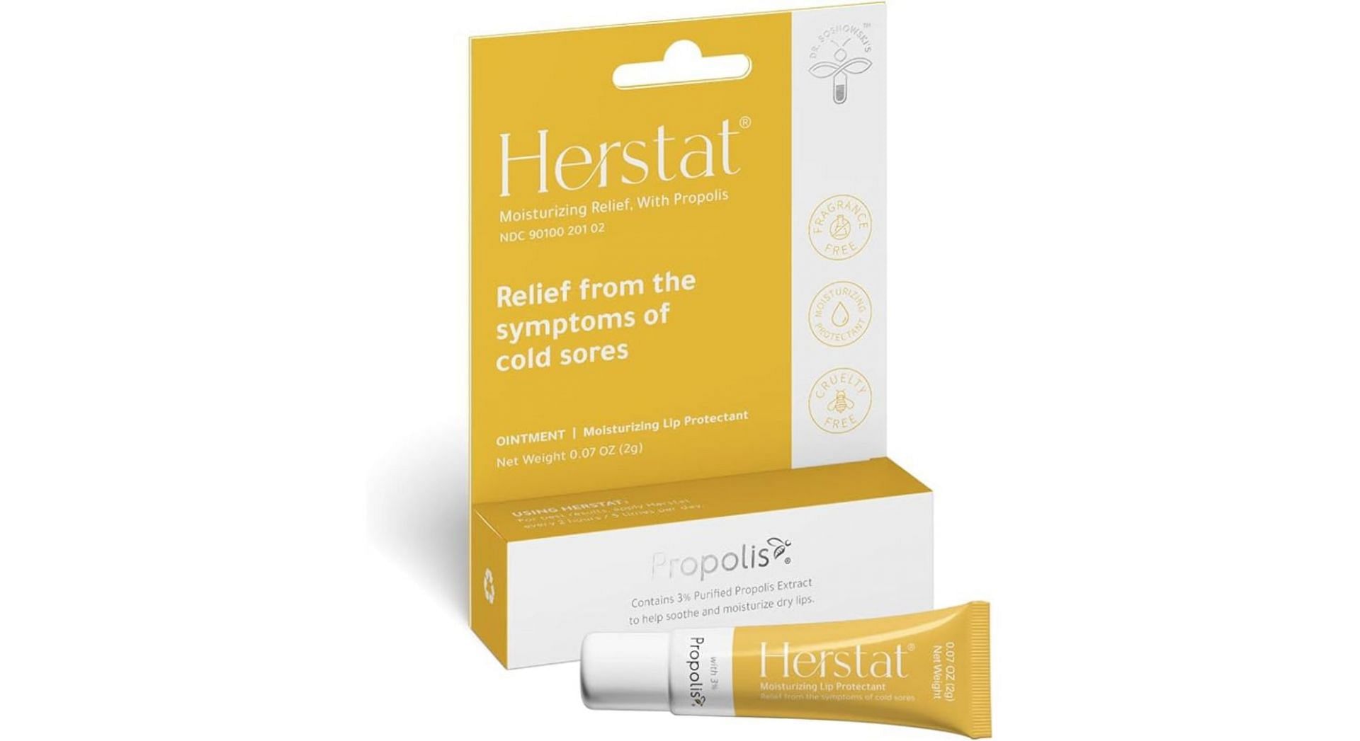 Herstat Cold Sore Relief (Image via Amazon)