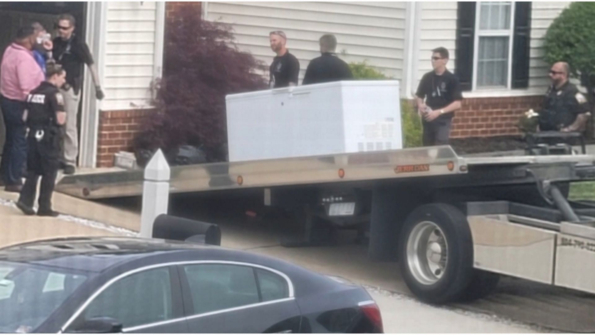 Child&#039;s body was found in a freezer. (Image via WTVR)