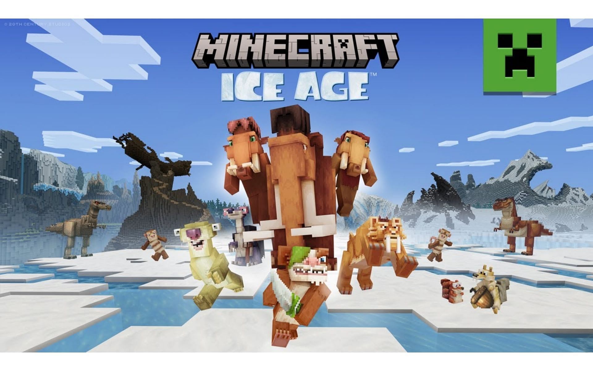 Explore the ice age with this fun DLC (Image via Mojang)