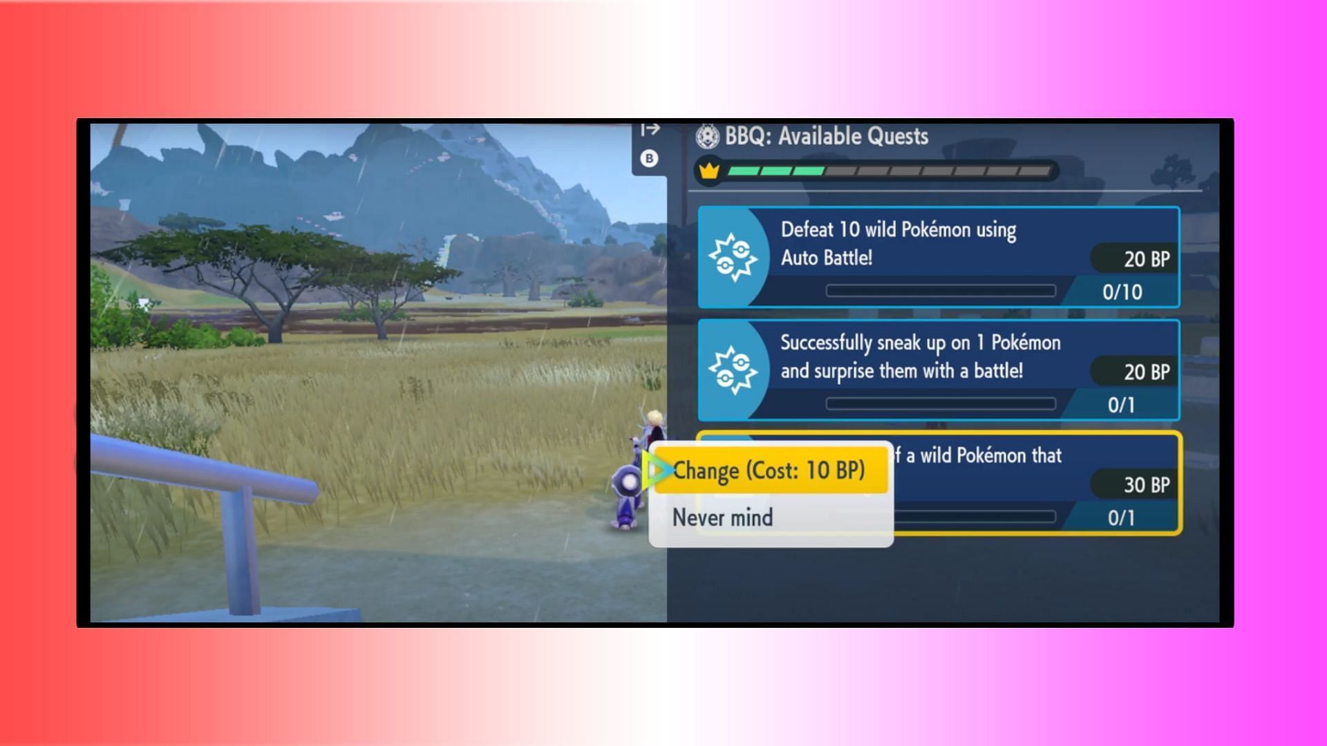 How to farm BP in Pokemon Scarlet and Violet (Image via MonkeyKingHero YT)