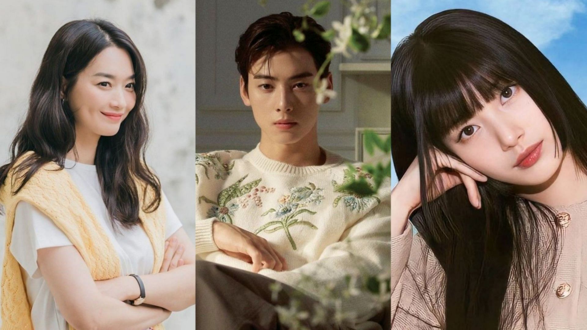 Featuring Shin Min-ah, Cha Eun-woo and Suzy (Image via tvN, Eun-woo and Suzy Instagram)