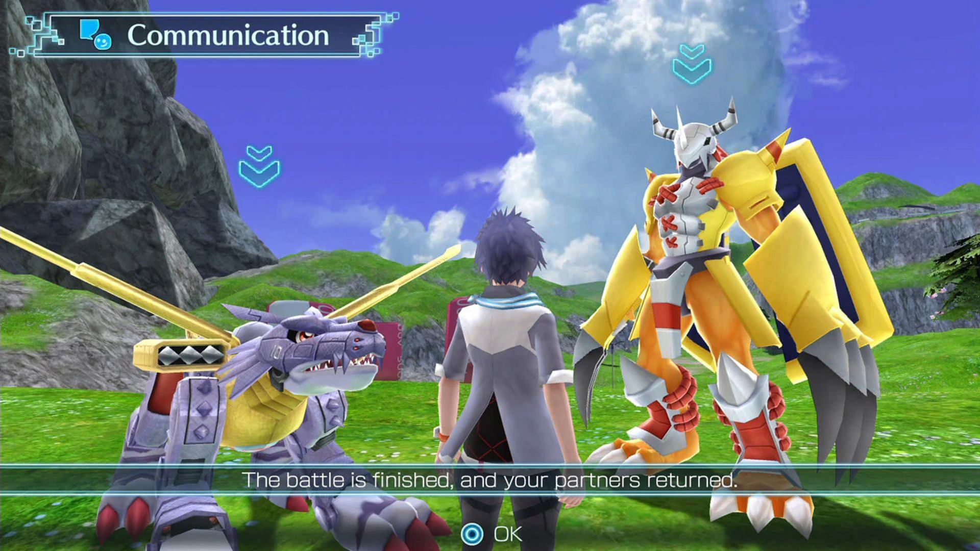 Digimon World: Next Order is published by Namco Bandai Games, BANDAI NAMCO Entertainment Europe, Namco Bandai Games America Inc. (Image via NBG)