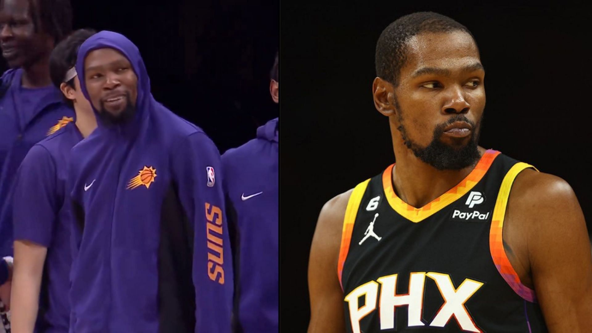 Watch: Kevin Durant all smiles after getting T'd up following crazy ...