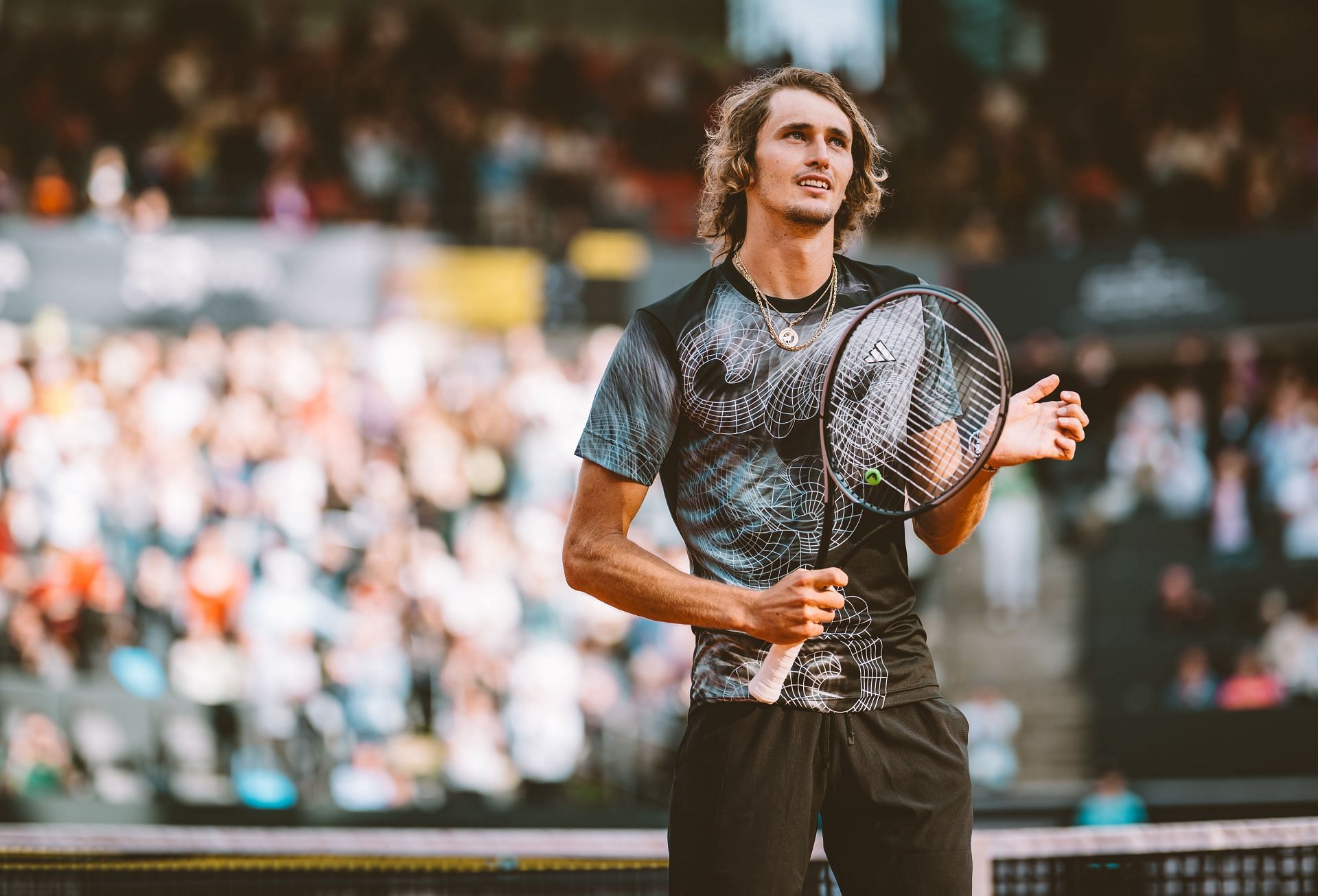 Alexander Zverev at the 2023 Hamburg Open.