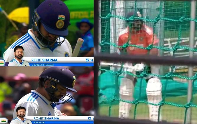 [Watch] Rohit Sharma trains intensely in the nets in Centurion after his flop show in Boxing Day Test vs South Africa