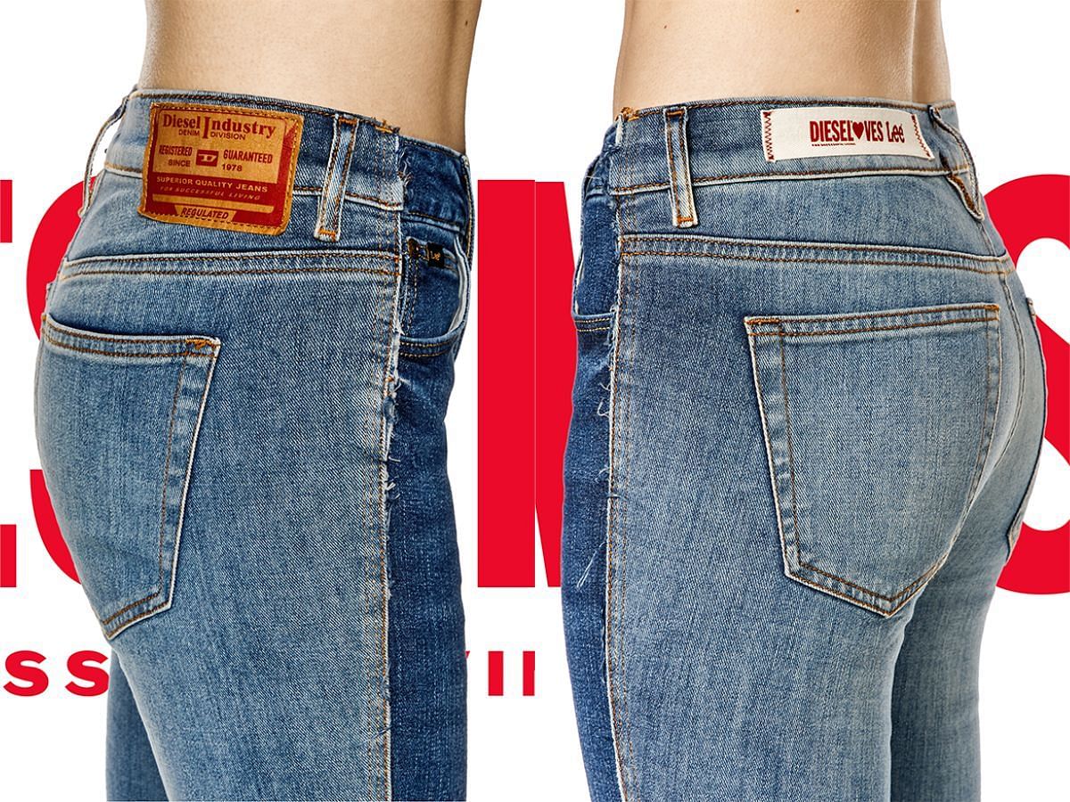 Diesel and Lee Upcycled Denim Collaboration (Image via Diesel)