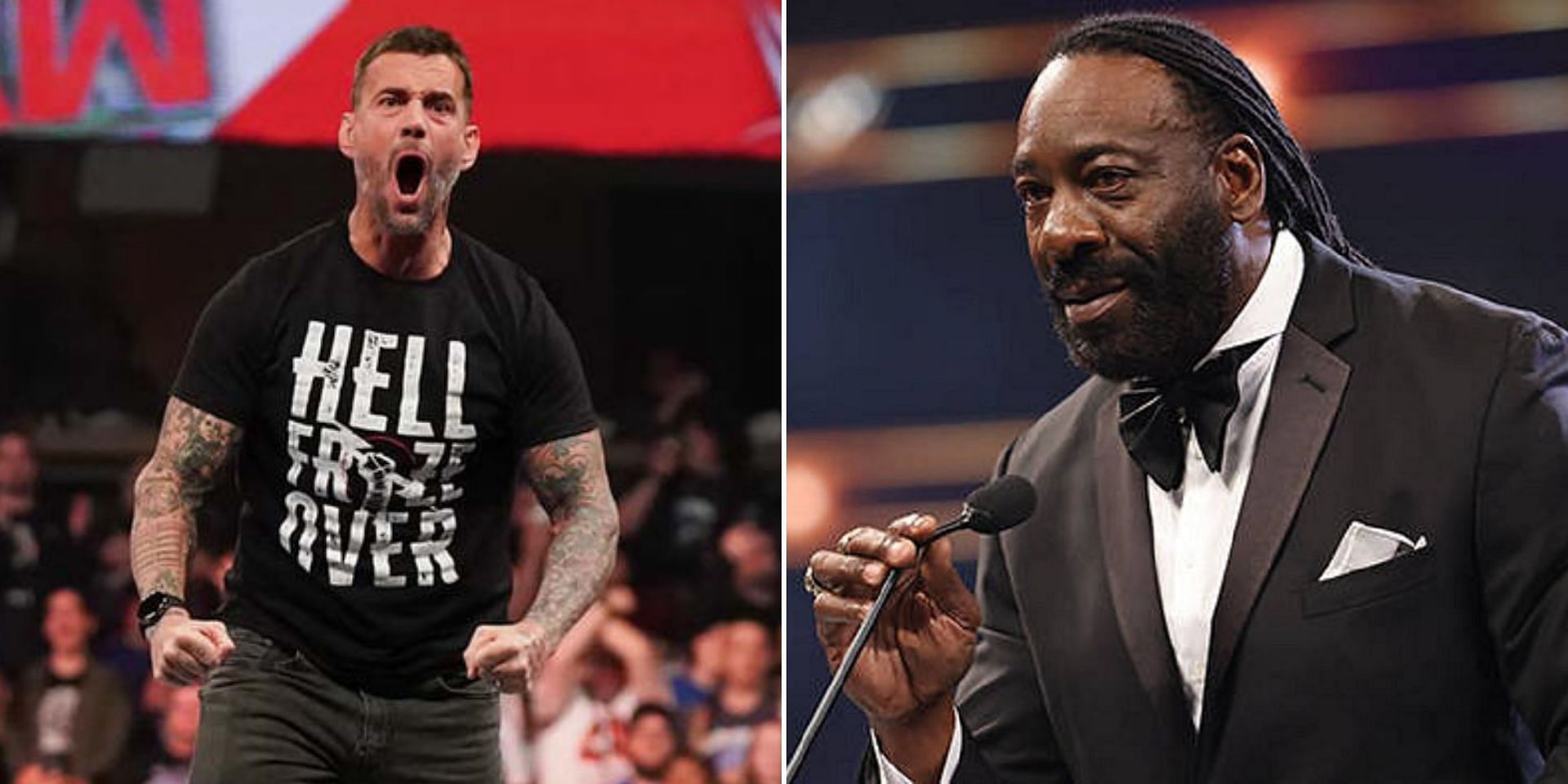 CM Punk and Booker T interacted backstage