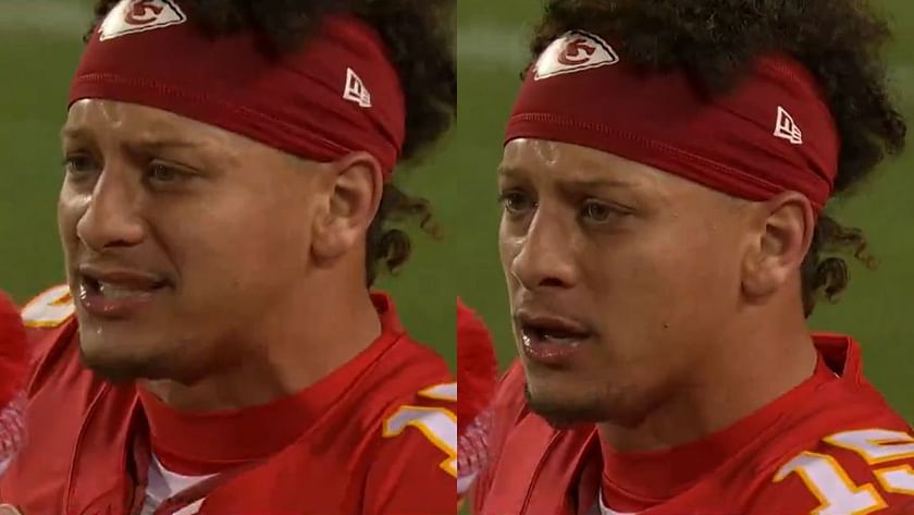 Patrick Mahomes: Patrick Mahomes gets trolled over emotional sideline  moment after Chiefs loss: "Crying cause the refs weren't on his side"