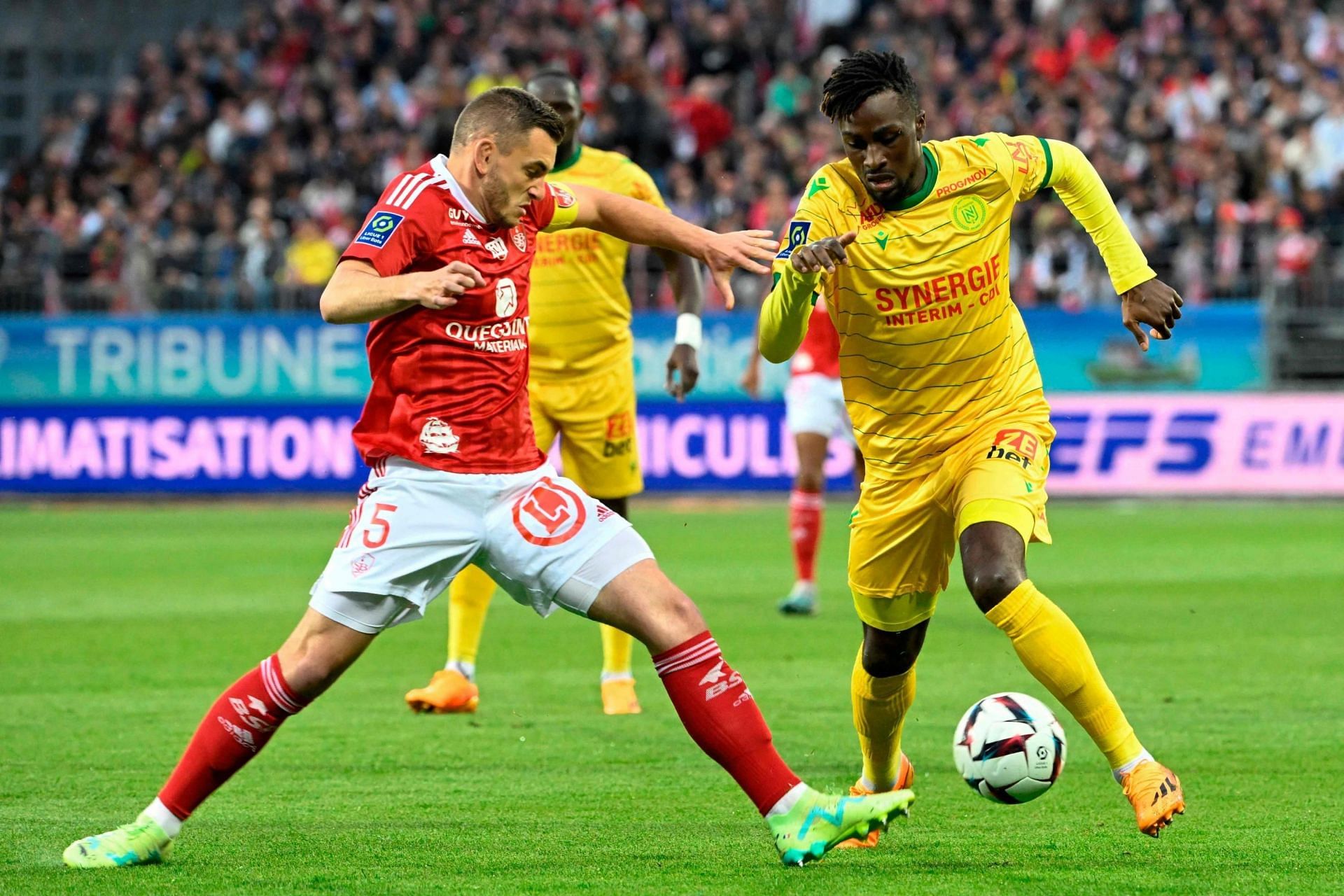 Nantes and Brest lock horns in the Ligue 1 on Sunday