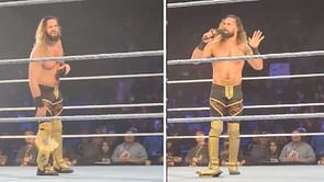 [WATCH] Seth Rollins asks fans a four-word question after they loudly chant "CM Punk" at him