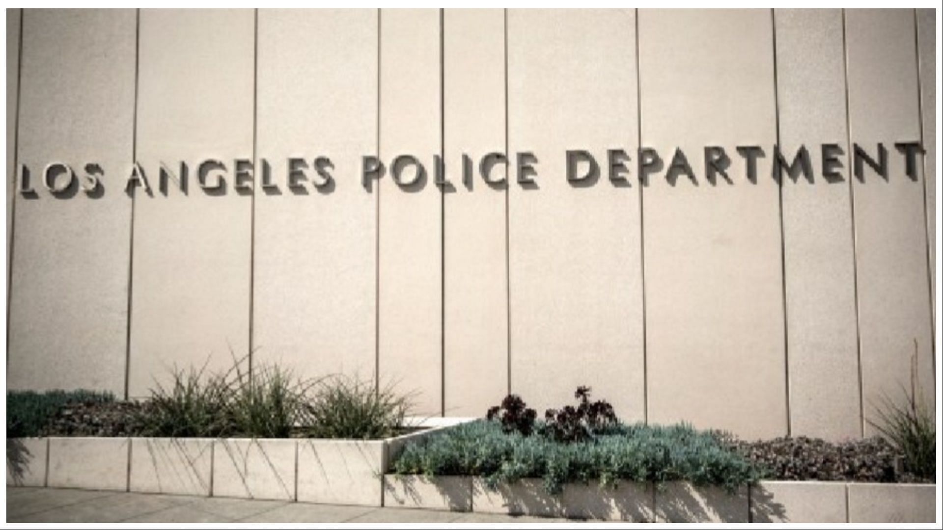 An LAPD officer has sued the department on Wednesday, (Image via Dave Agar/X) 