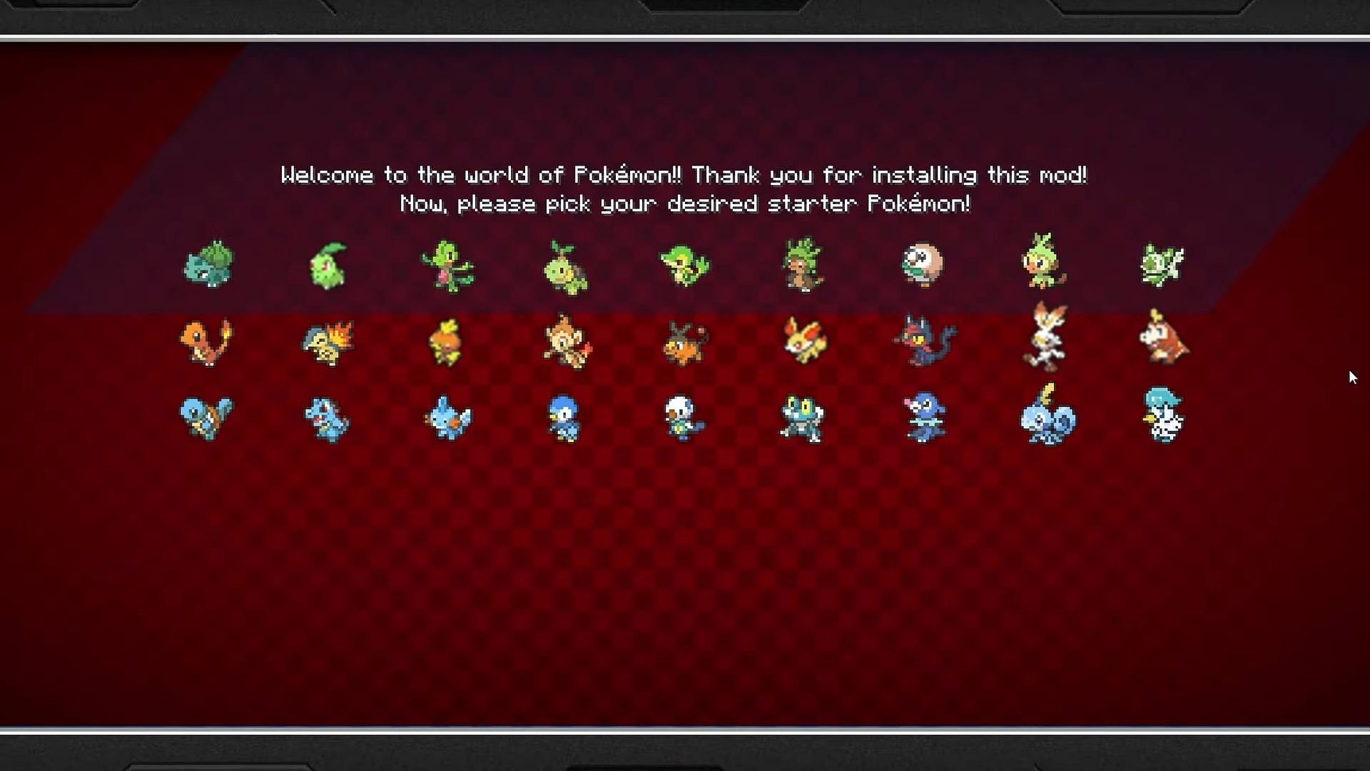 The Pixelmon Modpack enhances the Pokemon experience in Minecraft (Image via Topothetop/YouTube)
