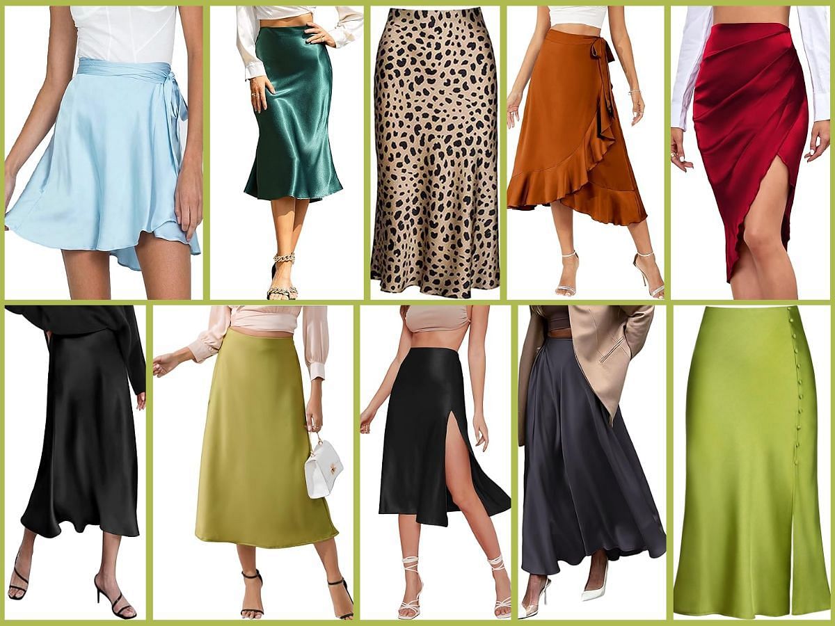 10 best satin skirts to buy for holidays 2023