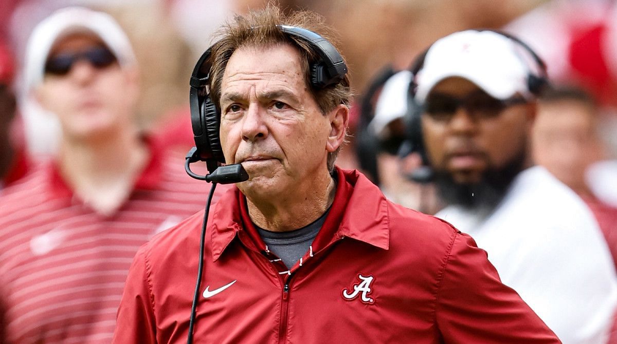 Alabama Crimson Tide HC Nick Saban