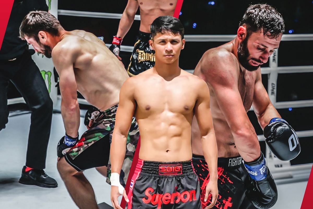 Jamal Yusupov, Superbon, Davit Kiria - Photo by ONE Championship