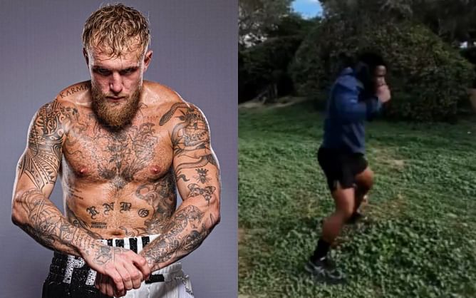 Former UFC star has three-word reaction to Jake Paul's opponent Andre August's training footage