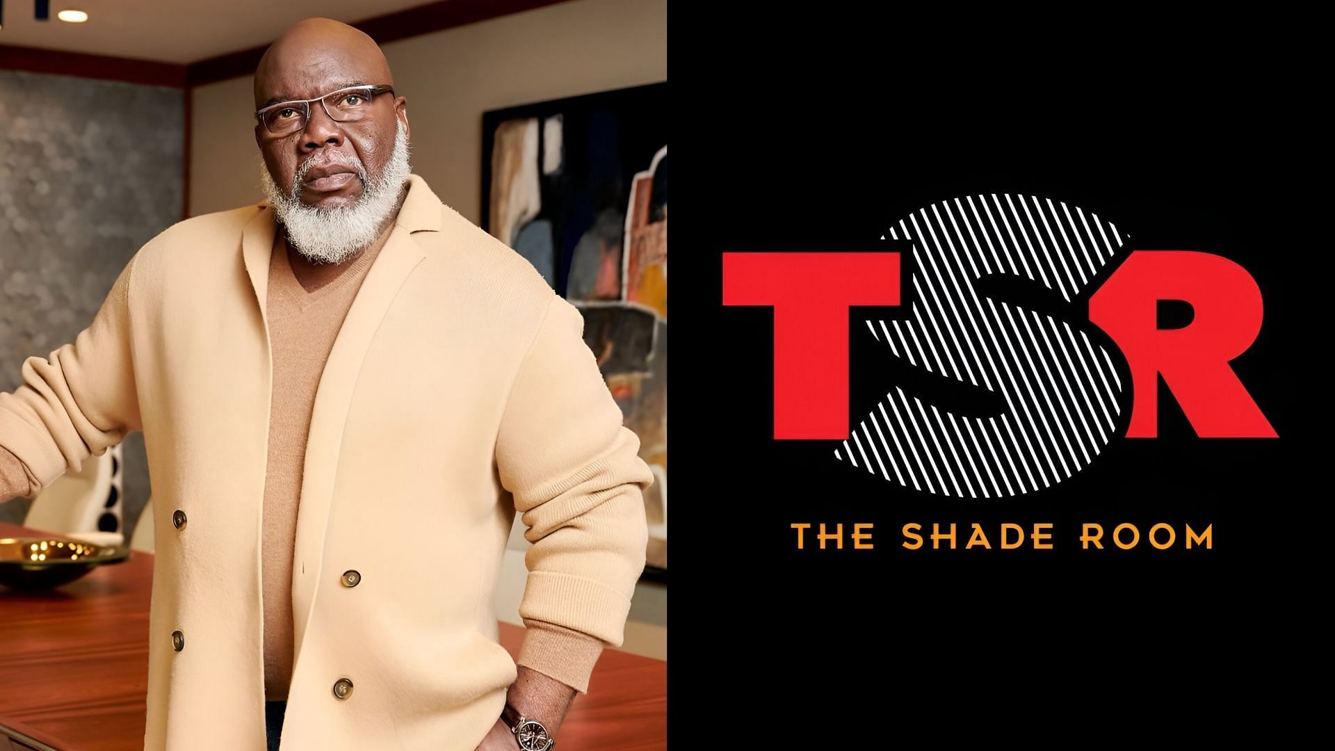 Viral claim about TD Jakes owning The Shade Room has been debunked. (Image via Instagram/@bishopjakes, Facebook/The Shade Room)