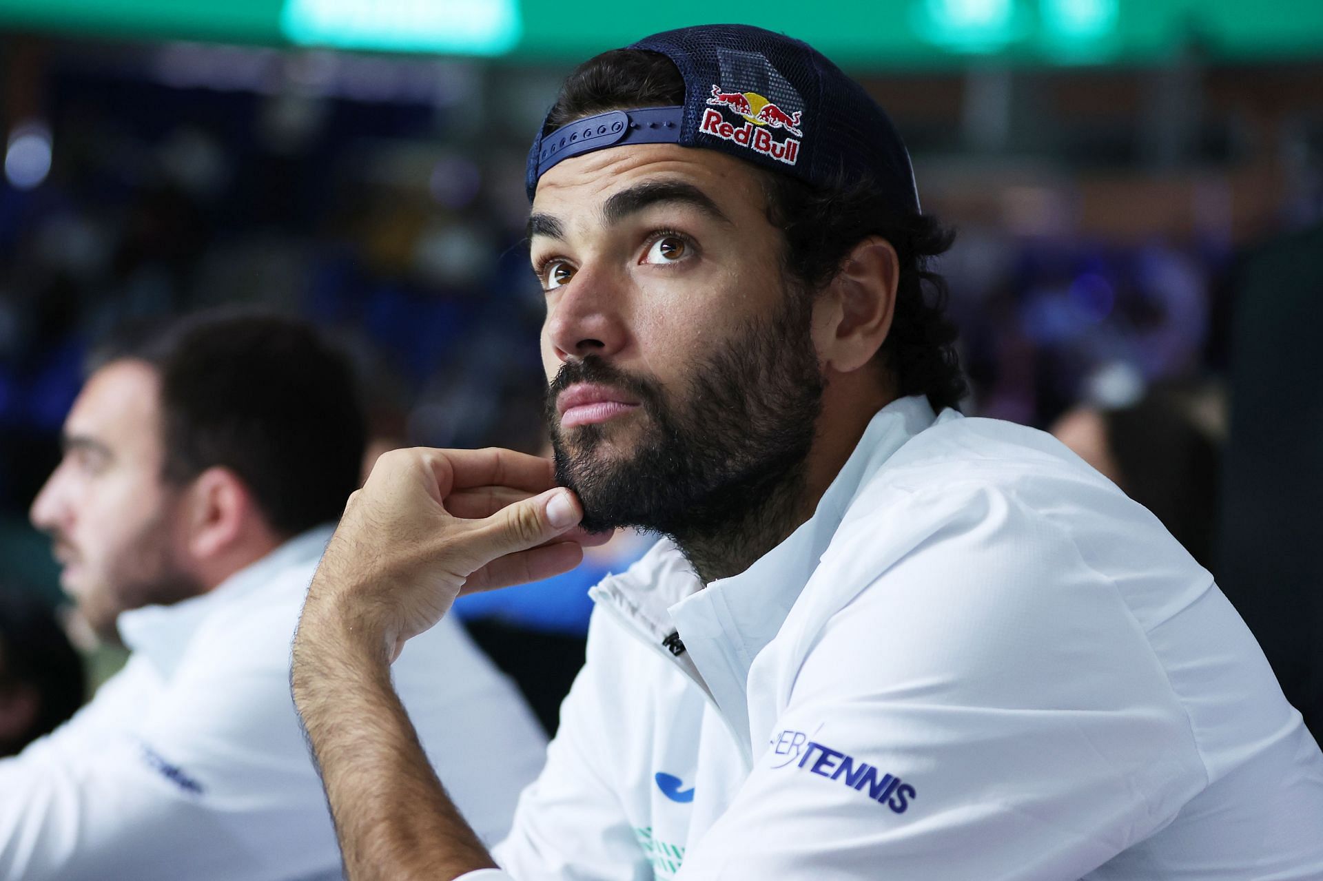 Matteo Berrettini at the Davis Cup Finals