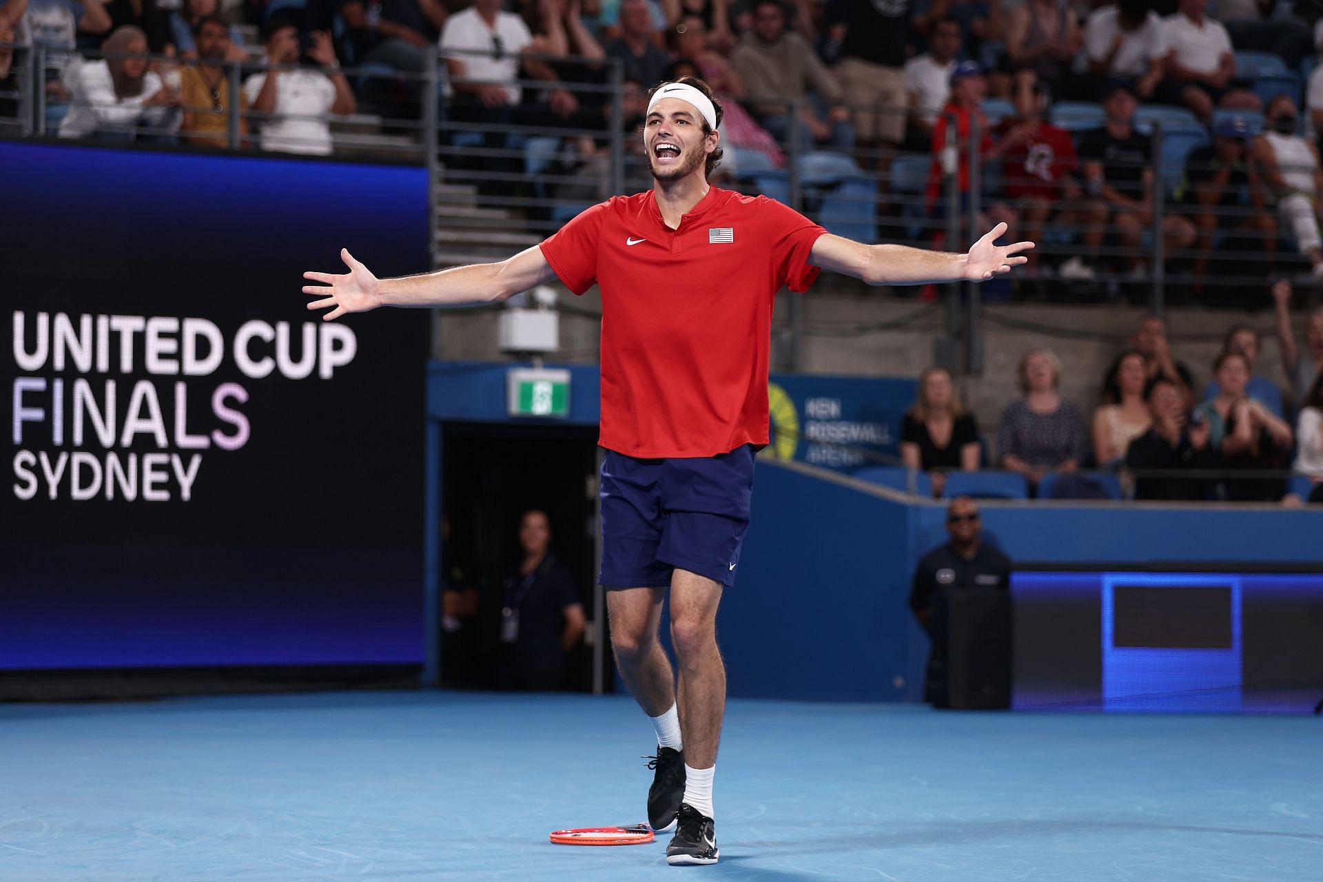 Taylor Fritz at the 2023 United Cup