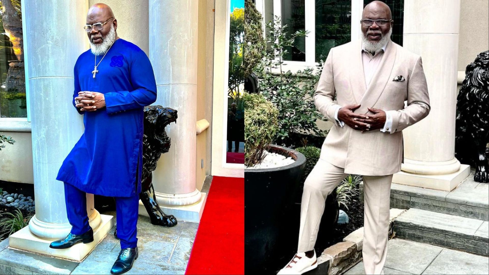 Video of police officer dancing in front of TD Jakes goes viral online (Image via bishopjakes/Instagram)