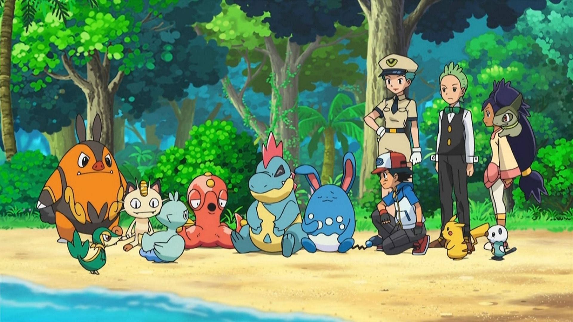 A screenshot from the anime (Image via The Pokemon Company)