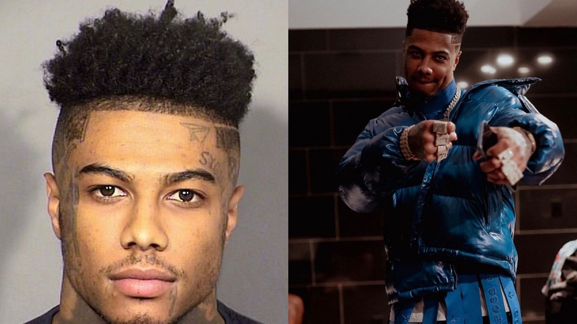 Blueface faces backlash over claims about women empowerment. (Images via Instagram/@bluefasebabyy)