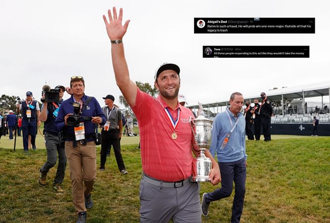 “Rahm is such a fraud” - Golf fans react to shocking reports of Jon Rahm leaving PGA Tour to join LIV Golf