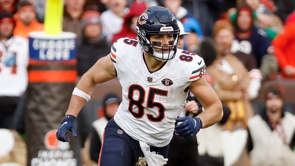 Cole Kmet injury update: Latest on Bears TE for Week 17 Fantasy Football