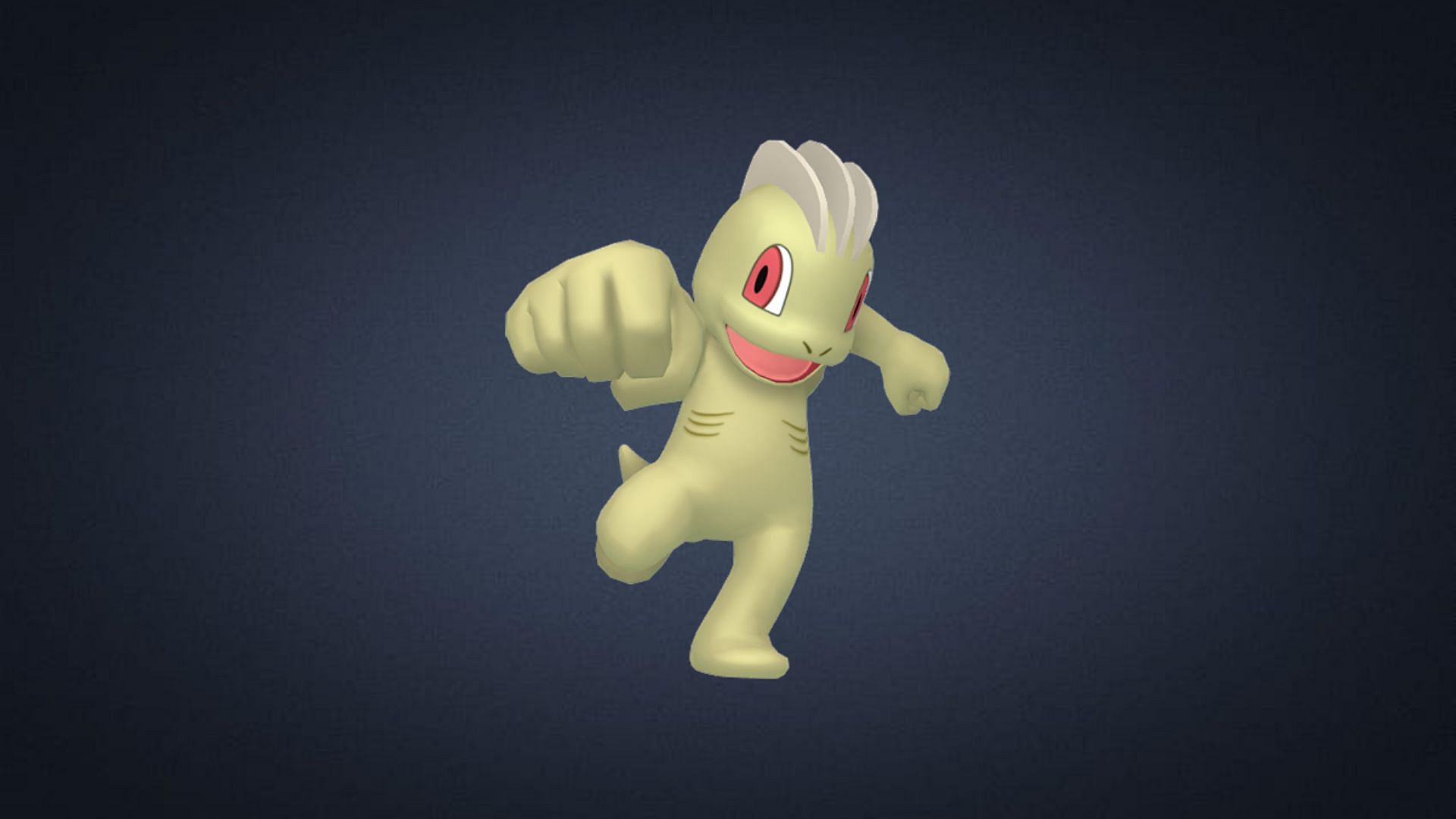 Shiny Machop (Image via TPC)