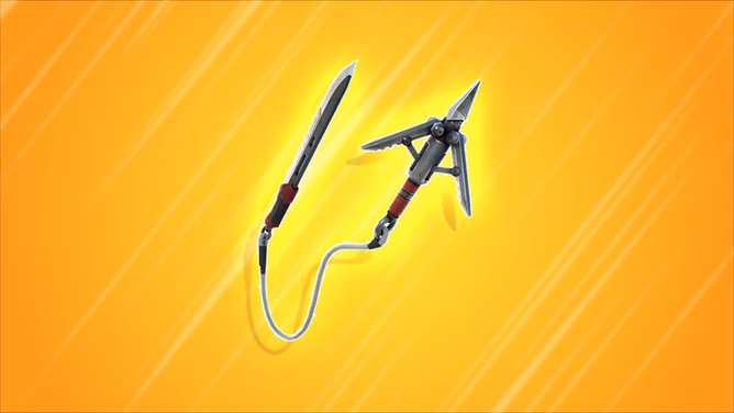 Fortnite Grapple Blade glitch pulls player halfway across the map
