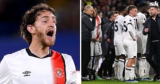 Luton Town captain Tom Lockyer collapses on the pitch after head injury, match abandoned