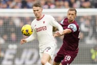 Manchester United midfielder Scott McTominay (left)