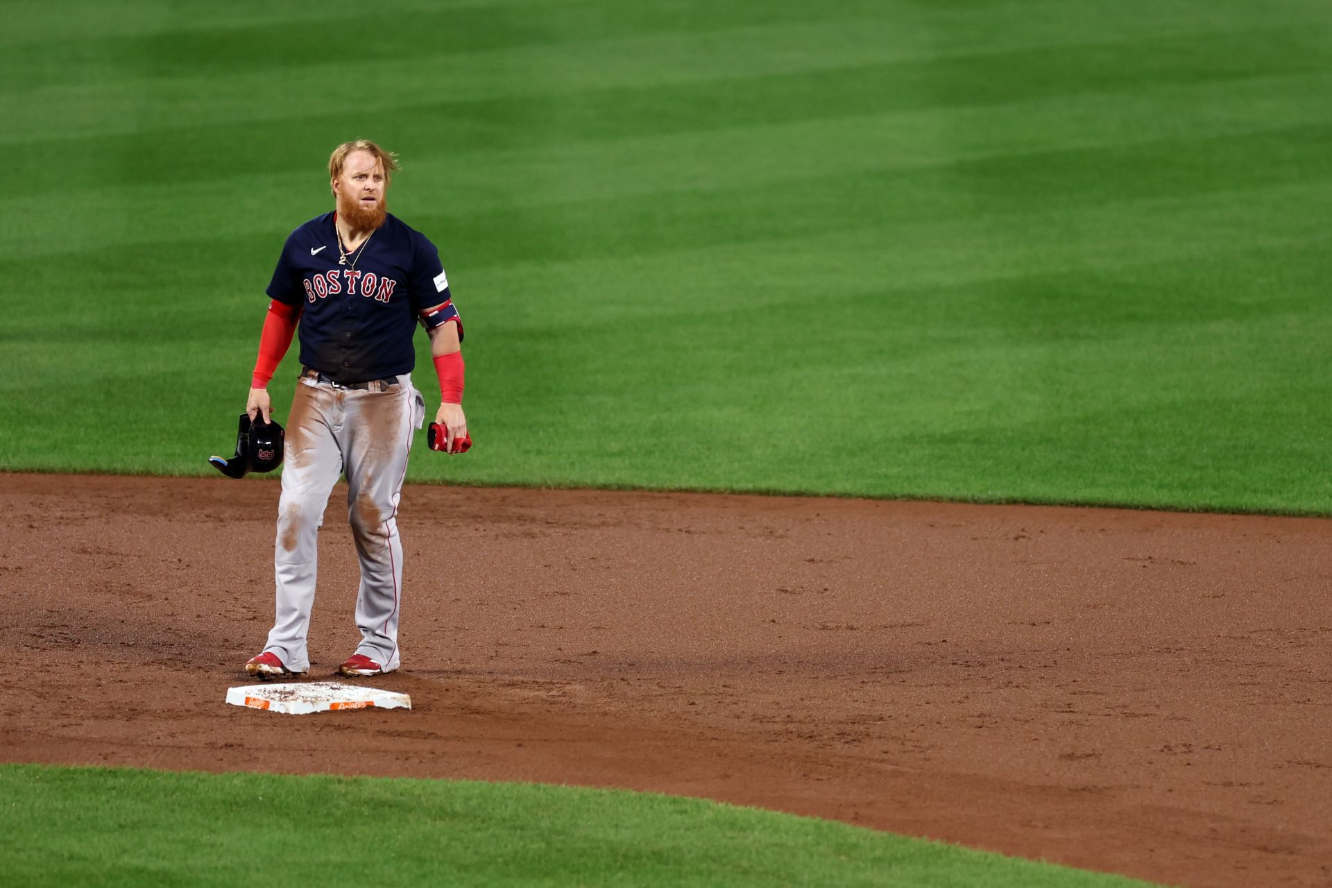 Justin Turner played for the Red Sox and Mets