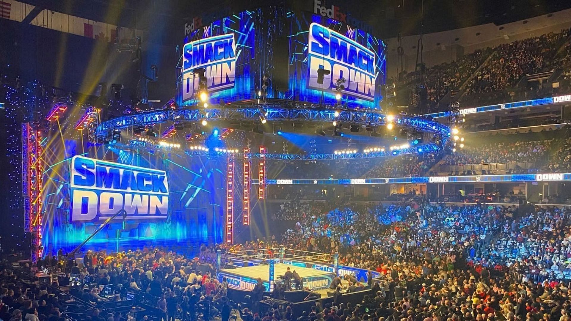 SmackDown will air live from the Barclays Center tonight.
