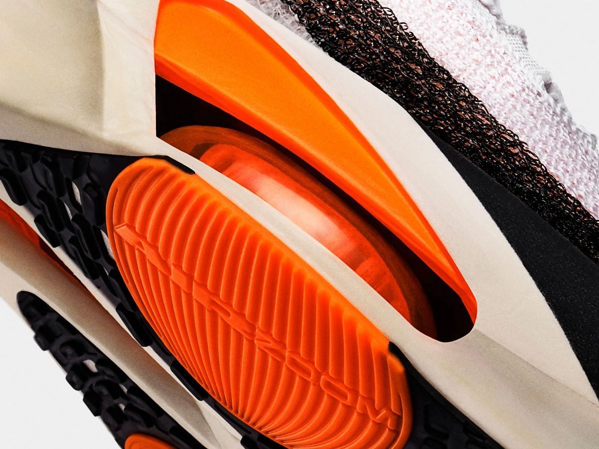 A closer look at the Air Zoom unit on the Alphafly 3 (Image via Nike)