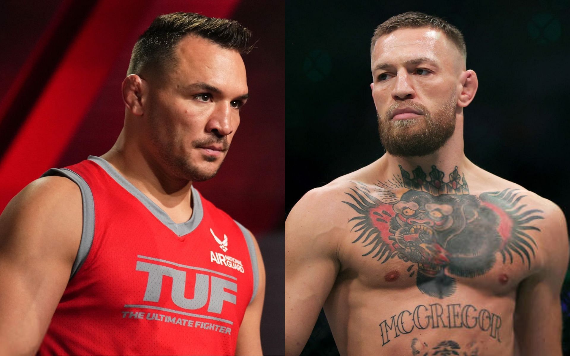 Michael Chandler (left) sets sights on a former UFC star and reveals potential bout with Conor McGregor (right) is unclear [Images Courtesy: @GettyImages]