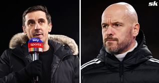 Gary Neville advises Erik ten Hag on what he must do to avoid Manchester United sack after 2-1 defeat to Nottingham Forest