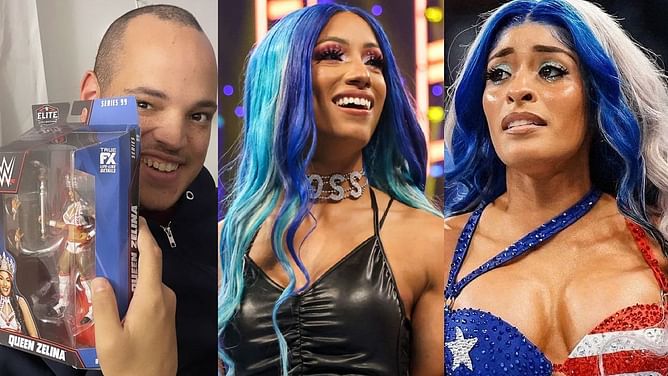 Zelina Vega sends a message to Sasha Banks after she shares photo of her brother holding her WWE action figure