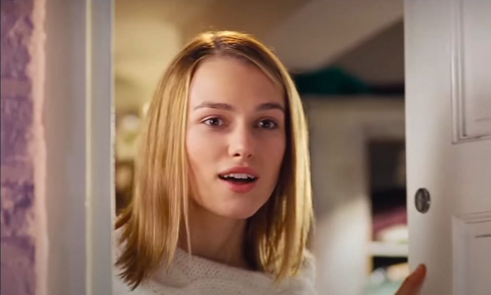 How old was Keira Knightley in Love Actually?